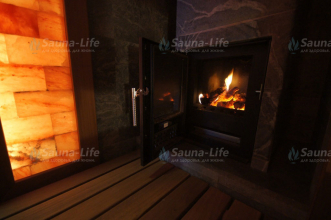 Плитка гималайская соль, натуральная (Рустик) 20х10х2,5 см, для бани и сауны