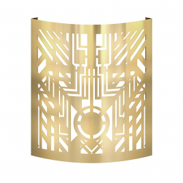 Абажур Везувий INOX GALAXY GOLD
