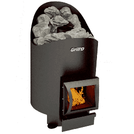 Дровяная банная печь GrillD Aurora 160 Short