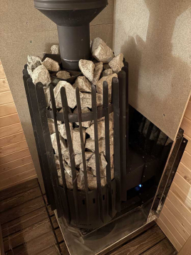 Дровяная банная печь GrillD Cometa Vega 180 Long Max