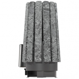Дровяная банная печь GrillD Cometa Vega 240 Short Max Stone Pro (Серпентинит)