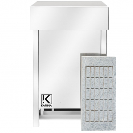 Электрическая печь Karina Eco 12 талькохлорит, без пульта