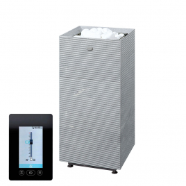 Электрокаменка Tulikivi Tuisku 9 kW, поверхность Rigata