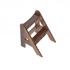 Лесенка для купели Bentwood, 2 ступени, лиственница натуральная