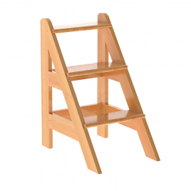 Лесенка для купели Bentwood, 3 ступени, лиственница