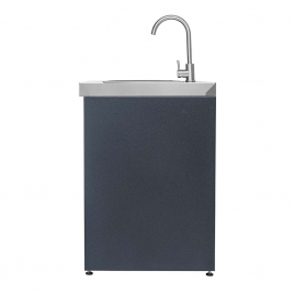 Модуль уличной кухни Helios SMART-900 Шкаф с мойкой (HS-KU01-SHM900)