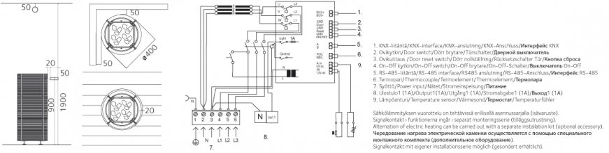 Электрокаменка Tulikivi Naava Integrated SS085