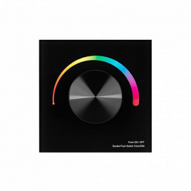 Панель управления светом Arlight Rotary SMART-P8-RGB-G-IN Black