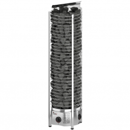 Печь для сауны Sawo Tower TH3-45NB-WL-P пристенная, 4,5 кВт, встроенный пульт в комплекте