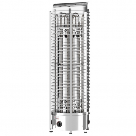 Печь для сауны Sawo Tower TH4-60NB-WL-P пристенная, 6 кВт, встроен. пульт, нержавейка