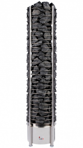 Печь для сауны Sawo Tower TH6-120NI-P круглая, 12 кВт, без пульта