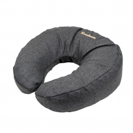 Подушка для бани Woodson "Второе дыхание" макси, серый