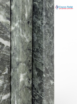 Уголок из змеевика 300х30х30 мм (полированный торец)
